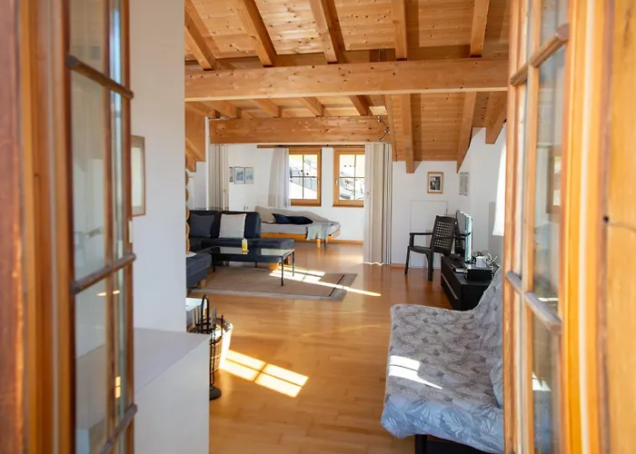 Daire Lantsch-lenz Attic For 7 People Crauna *